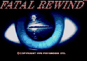 Fatal Rewind (Europe) screen shot title